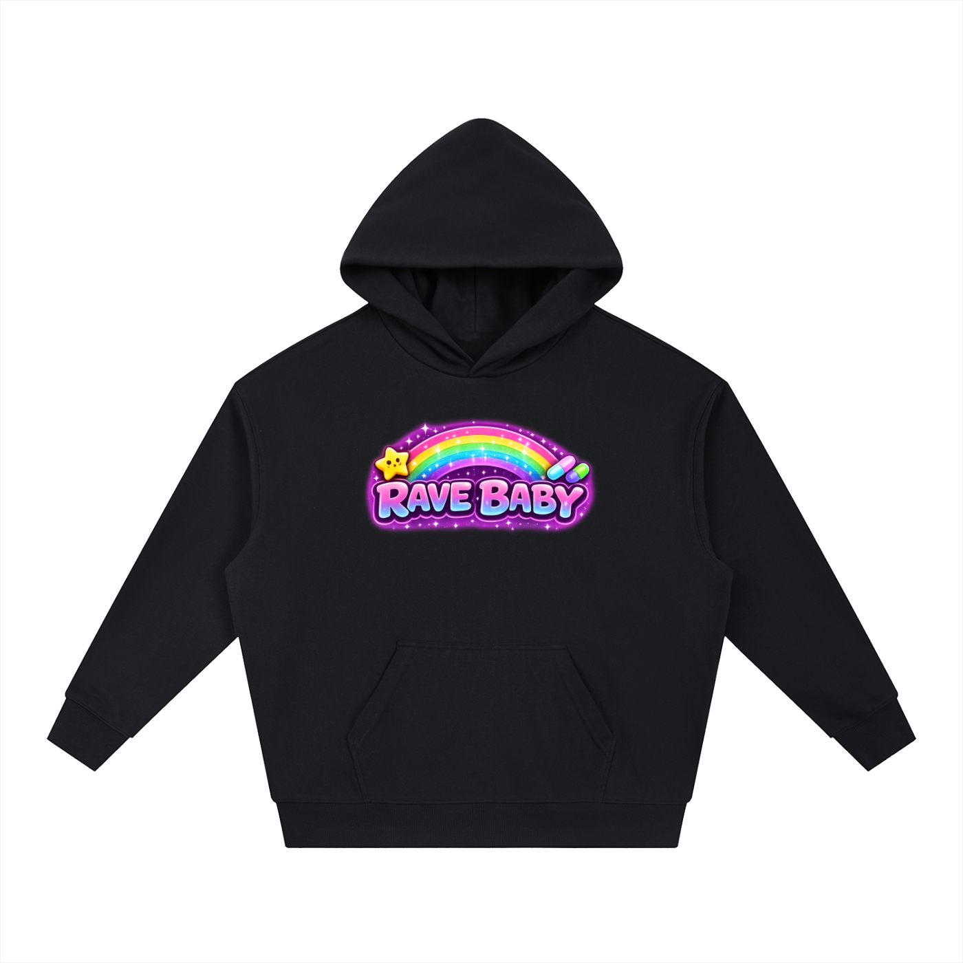 Y2K Rave Baby Hoodie
